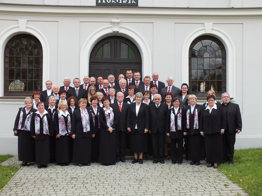 Zakończenie służby dyrygentki chóru p. Ruty Janik