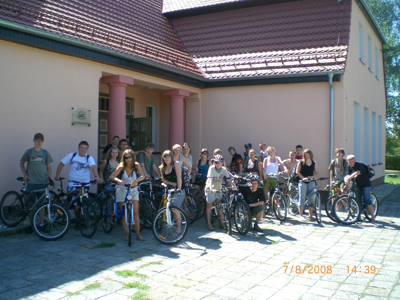 Obóz rowerowy w Lasowicach Małych