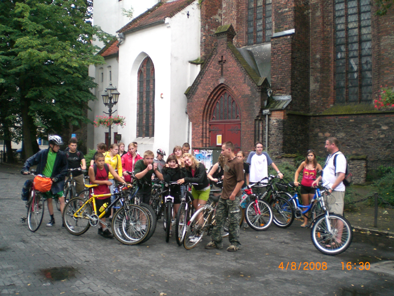 Obóz rowerowy w Lasowicach Małych